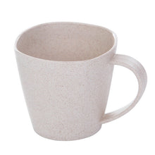 Load image into Gallery viewer, Healthy Wheat Straw Mugs Eco-friendly Durable Cups With Handgrip Brief Milk Coffee Cup Thick Anti-hot Tea Beverage Cups Mug
