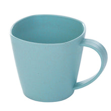 Load image into Gallery viewer, Healthy Wheat Straw Mugs Eco-friendly Durable Cups With Handgrip Brief Milk Coffee Cup Thick Anti-hot Tea Beverage Cups Mug
