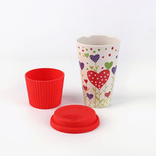 Load image into Gallery viewer, New Travel Reusable Bamboo Fibre Coffee Cup Eco-Friendly Coffee Mugs Drink Cup
